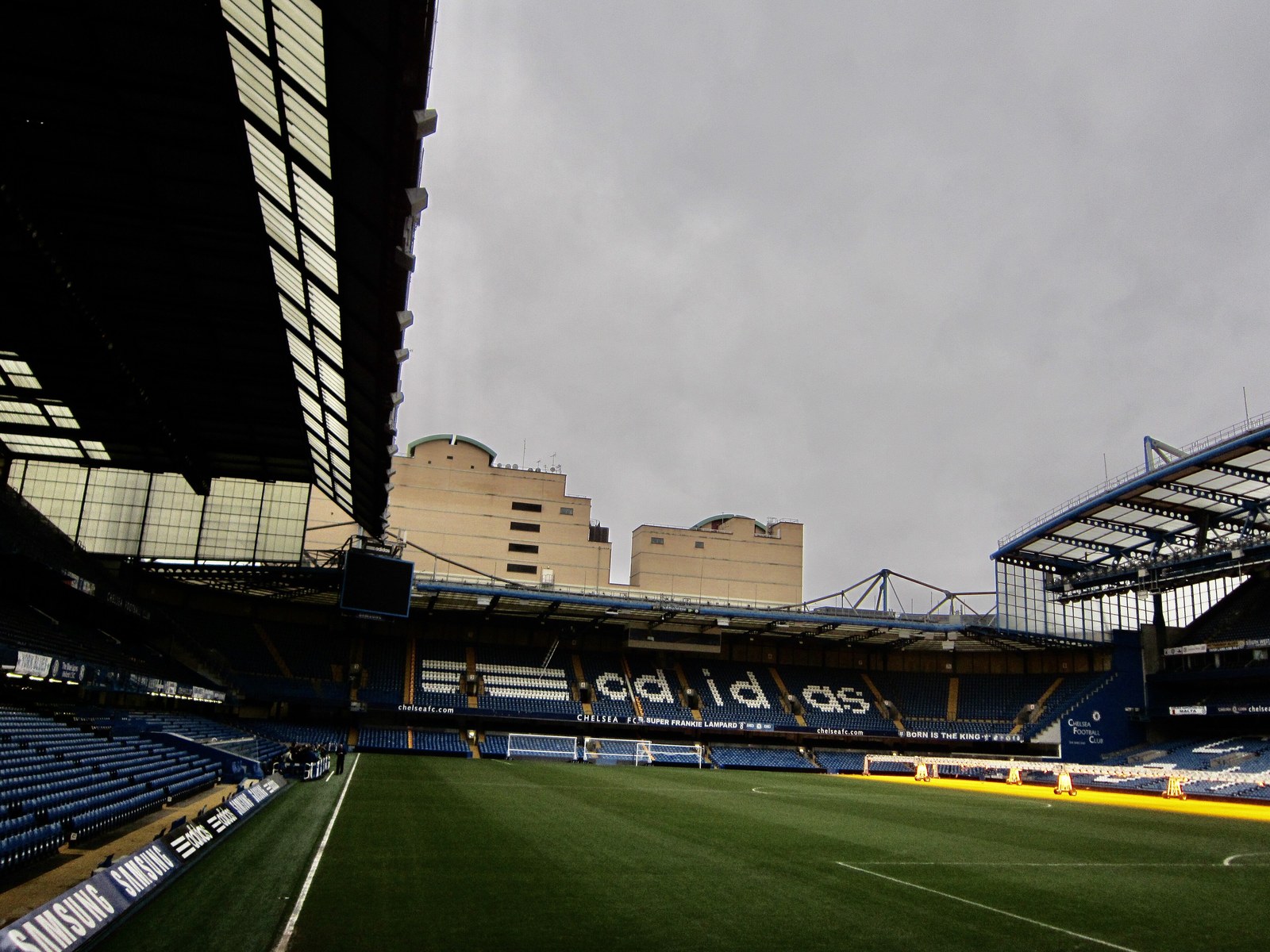 Stamford Bridge pitch and stands before Chelsea face Bournemouth, Chelsea injury news
