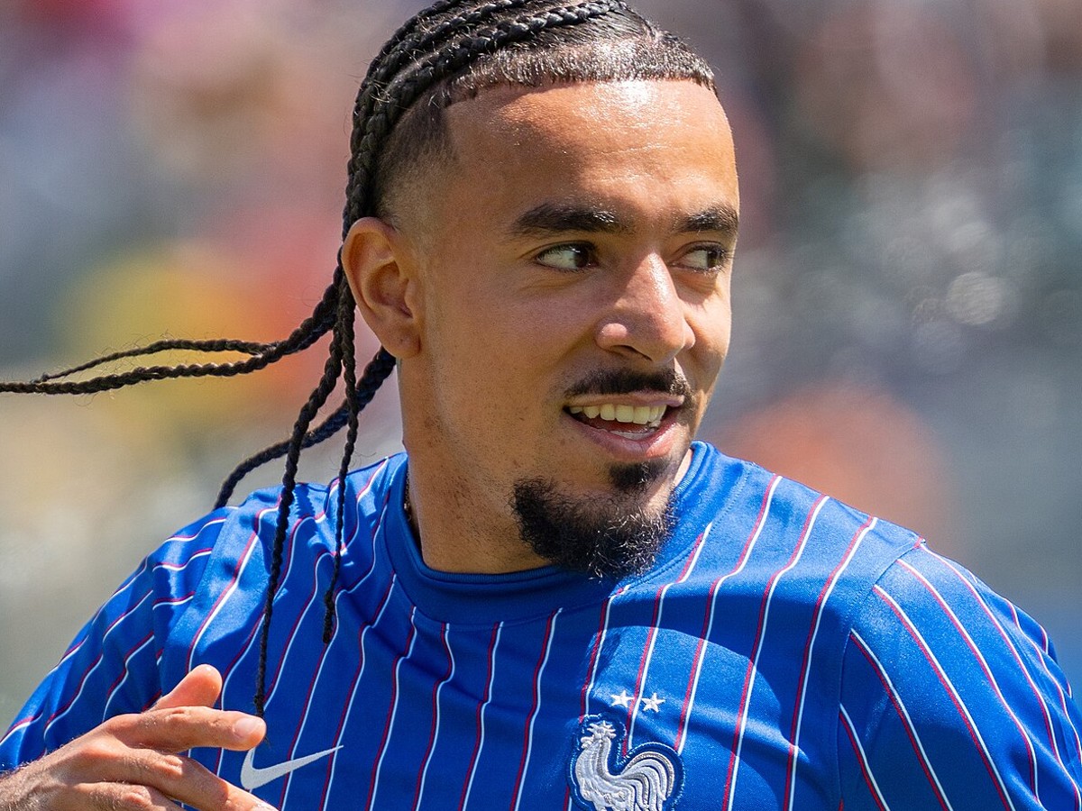 Malo Gusto playing for France, June 2026